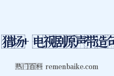 猎场+电视剧原声带造句是什么意思的图片
